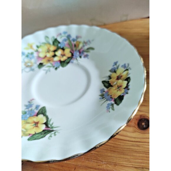 Vintage Royal Albert Cup & Saucer Set Summertime Series Partridge Pea - Picture 9 of 13